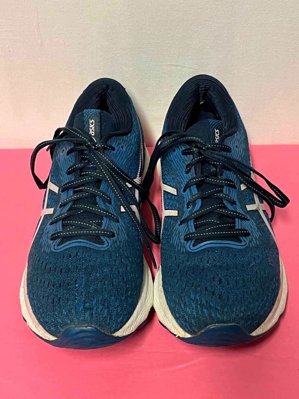 ASICS Gel Nimbus 24 Womens Size 9 Blue Running Shoes FF Blast Athletic Sneaker - Picture 2 of 13